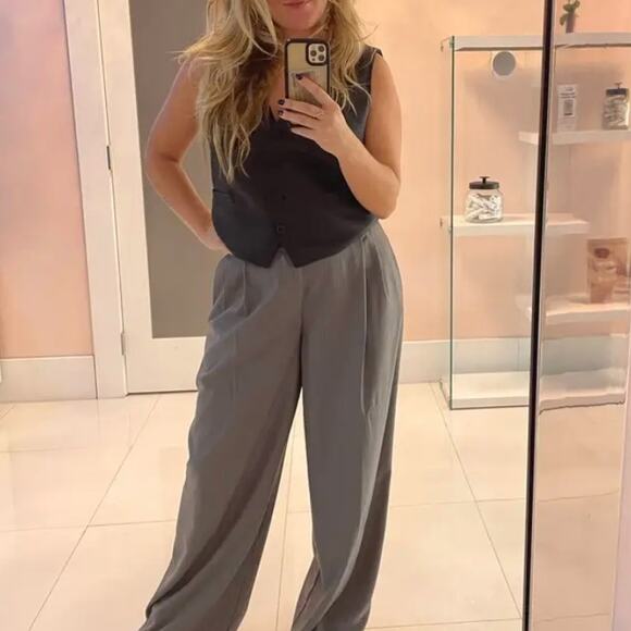 Pistola Black Faux Leather Vest Medium Menswear Dark Academia Whimsigoth $128 - Picture 4 of 10